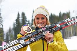 21.02.2014, Sochi, Russia (RUS): Nicole Fessel (GER) - XXII. Olympic Winter Games Sochi 2014, cross-country, medals, Sochi (RUS). www.nordicfocus.com. © NordicFocus. Every downloaded picture is fee-liable.