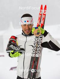 21.02.2014, Sochi, Russia (RUS): Robin Duvillard (FRA), Rossignol, One Way - XXII. Olympic Winter Games Sochi 2014, cross-country, medals, Sochi (RUS). www.nordicfocus.com. © NordicFocus. Every downloaded picture is fee-liable.