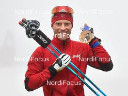 17.02.2014, Sochi, Russia (RUS): Martin Johnsrud Sundby (NOR)  - XXII. Olympic Winter Games Sochi 2014, cross-country, medals, Sochi (RUS). www.nordicfocus.com. © NordicFocus. Every downloaded picture is fee-liable.