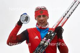 17.02.2014, Sochi, Russia (RUS): Alexander Bessmertnykh (RUS)  - XXII. Olympic Winter Games Sochi 2014, cross-country, medals, Sochi (RUS). www.nordicfocus.com. © NordicFocus. Every downloaded picture is fee-liable.