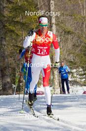 16.02.2014, Sochi, Russia (RUS): Lenny Valjas (CAN) - XXII. Olympic Winter Games Sochi 2014, cross-country, 4x10km men, Sochi (RUS). www.nordicfocus.com. © NordicFocus. Every downloaded picture is fee-liable.