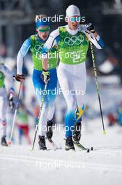 16.02.2014, Sochi, Russia (RUS): Daniel Rickardsson (SWE) - XXII. Olympic Winter Games Sochi 2014, cross-country, 4x10km men, Sochi (RUS). www.nordicfocus.com. © NordicFocus. Every downloaded picture is fee-liable.
