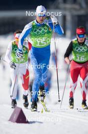 16.02.2014, Sochi, Russia (RUS): Algo Karp (EST) - XXII. Olympic Winter Games Sochi 2014, cross-country, 4x10km men, Sochi (RUS). www.nordicfocus.com. © NordicFocus. Every downloaded picture is fee-liable.