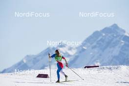 15.02.2014, Sochi, Russia (RUS): Karolina Grohova (CZE) - XXII. Olympic Winter Games Sochi 2014, cross-country, 4x5km women, Sochi (RUS). www.nordicfocus.com. © NordicFocus. Every downloaded picture is fee-liable.