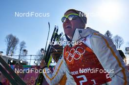 15.02.2014, Sochi, Russia (RUS): Ida Ingemarsdotter (SWE) - XXII. Olympic Winter Games Sochi 2014, cross-country, 4x5km women, Sochi (RUS). www.nordicfocus.com. © NordicFocus. Every downloaded picture is fee-liable.