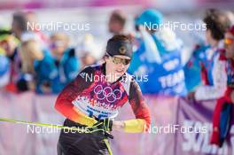 08.02.2014, Sochi, Russia (RUS): Kathrin Zeller (GER) - XXII. Olympic Winter Games Sochi 2014, cross-country, skiathlon women, Sochi (RUS). www.nordicfocus.com. © NordicFocus. Every downloaded picture is fee-liable.
