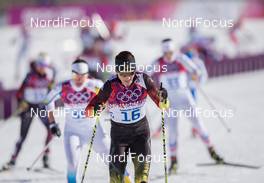 08.02.2014, Sochi, Russia (RUS): Kathrin Zeller (GER) - XXII. Olympic Winter Games Sochi 2014, cross-country, skiathlon women, Sochi (RUS). www.nordicfocus.com. © NordicFocus. Every downloaded picture is fee-liable.