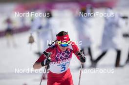 08.02.2014, Sochi, Russia (RUS): Justyna Kowalczyk (POL) - XXII. Olympic Winter Games Sochi 2014, cross-country, skiathlon women, Sochi (RUS). www.nordicfocus.com. © NordicFocus. Every downloaded picture is fee-liable.