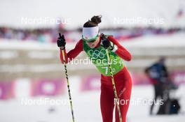 19.02.2014, Sochi, Russia (RUS): Seraina Boner (SUI) - XXII. Olympic Winter Games Sochi 2014, cross-country, team sprint, Sochi (RUS). www.nordicfocus.com. © NordicFocus. Every downloaded picture is fee-liable.