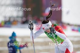 19.02.2014, Sochi, Russia (RUS): Daria Gaiazova (CAN) - XXII. Olympic Winter Games Sochi 2014, cross-country, team sprint, Sochi (RUS). www.nordicfocus.com. © NordicFocus. Every downloaded picture is fee-liable.