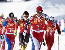 19.02.2014, Sochi, Russia (RUS): Ola Vigen Hattestad (NOR) - XXII. Olympic Winter Games Sochi 2014, cross-country, team sprint, Sochi (RUS). www.nordicfocus.com. © NordicFocus. Every downloaded picture is fee-liable.