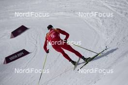 19.02.2014, Sochi, Russia (RUS): Dario Cologna (SUI) - XXII. Olympic Winter Games Sochi 2014, cross-country, team sprint, Sochi (RUS). www.nordicfocus.com. © NordicFocus. Every downloaded picture is fee-liable.