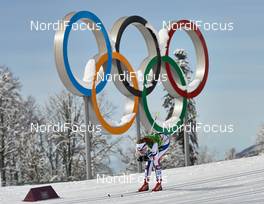 19.02.2014, Sochi, Russia (RUS): Daniela Kotschova (SVK) - XXII. Olympic Winter Games Sochi 2014, cross-country, team sprint, Sochi (RUS). www.nordicfocus.com. © NordicFocus. Every downloaded picture is fee-liable.