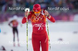 19.02.2014, Sochi, Russia (RUS): Bettina Gruber (SUI) - XXII. Olympic Winter Games Sochi 2014, cross-country, team sprint, Sochi (RUS). www.nordicfocus.com. © NordicFocus. Every downloaded picture is fee-liable.
