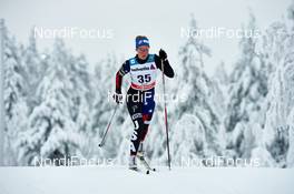 30.11.2014, Ruka, Finland (FIN): Sadie Bjornsen (USA) - FIS world cup cross-country, 10km women, Ruka (FIN). www.nordicfocus.com. © Felgenhauer/NordicFocus. Every downloaded picture is fee-liable.