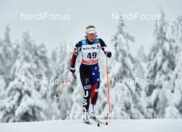 30.11.2014, Ruka, Finland (FIN): Kikkan Randall (USA) - FIS world cup cross-country, 10km women, Ruka (FIN). www.nordicfocus.com. © Felgenhauer/NordicFocus. Every downloaded picture is fee-liable.