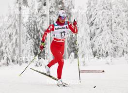 30.11.2014, Ruka, Finland (FIN): Elisa Brocard (ITA) - FIS world cup cross-country, 10km women, Ruka (FIN). www.nordicfocus.com. © Felgenhauer/NordicFocus. Every downloaded picture is fee-liable.