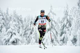 30.11.2014, Ruka, Finland (FIN): Celia Aymonier (FRA) - FIS world cup cross-country, 10km women, Ruka (FIN). www.nordicfocus.com. © Felgenhauer/NordicFocus. Every downloaded picture is fee-liable.