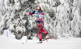30.11.2014, Ruka, Finland (FIN): Martine Ek Hagen (NOR) - FIS world cup cross-country, 10km women, Ruka (FIN). www.nordicfocus.com. © Felgenhauer/NordicFocus. Every downloaded picture is fee-liable.