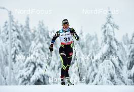 30.11.2014, Ruka, Finland (FIN): Aurore Jean (FRA) - FIS world cup cross-country, 10km women, Ruka (FIN). www.nordicfocus.com. © Felgenhauer/NordicFocus. Every downloaded picture is fee-liable.