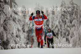 30.11.2014, Ruka, Finland (FIN): Martin Johnsrud Sundby (NOR), Fischer, KV+, Rottefella, Swix - FIS world cup cross-country, 15km men, Ruka (FIN). www.nordicfocus.com. © Laiho/NordicFocus. Every downloaded picture is fee-liable.