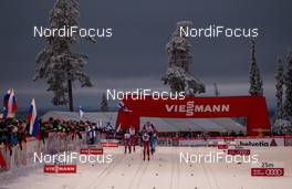 29.11.2014, Ruka, Finland (FIN): general view  at the stadium during the heats - FIS world cup cross-country, individual sprint, Ruka (FIN). www.nordicfocus.com. © Laiho/NordicFocus. Every downloaded picture is fee-liable.