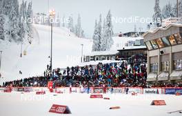 29.11.2014, Ruka, Finland (FIN): final sprint with spectators in the stadium - FIS world cup cross-country, individual sprint, Ruka (FIN). www.nordicfocus.com. © Felgenhauer/NordicFocus. Every downloaded picture is fee-liable.