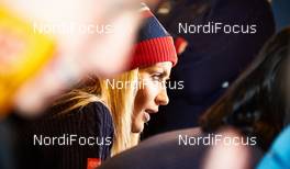 28.11.2014, Ruka, Finland (FIN): Fischer press conference at Ruka conference center, Therese Johaug (NOR) - FIS world cup cross-country, training, Ruka (FIN). www.nordicfocus.com. © Felgenhauer/NordicFocus. Every downloaded picture is fee-liable.