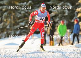 06.12.2014, Lillehammer, Norway (NOR): Roland Clara (ITA), Fischer, Swix, Rottefella - FIS world cup cross-country, 10km men, Lillehammer (NOR). www.nordicfocus.com. © Laiho/NordicFocus. Every downloaded picture is fee-liable.