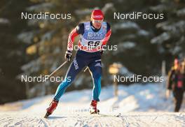 06.12.2014, Lillehammer, Norway (NOR): Maxim Vylegzhanin (RUS), Fischer, Swix, Alpina, Rottefella, Adidas - FIS world cup cross-country, 10km men, Lillehammer (NOR). www.nordicfocus.com. © Laiho/NordicFocus. Every downloaded picture is fee-liable.