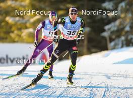 06.12.2014, Lillehammer, Norway (NOR): Damien Tarantola (FRA), Fischer, Swix, Rottefella  - FIS world cup cross-country, 10km men, Lillehammer (NOR). www.nordicfocus.com. © Laiho/NordicFocus. Every downloaded picture is fee-liable.