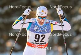 06.12.2014, Lillehammer, Norway (NOR): Calle Halfvarsson (SWE), Fischer, Skigo, Salomon, Craft - FIS world cup cross-country, 10km men, Lillehammer (NOR). www.nordicfocus.com. © Laiho/NordicFocus. Every downloaded picture is fee-liable.