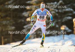 06.12.2014, Lillehammer, Norway (NOR): Emil Joensson (SWE), Fischer, Swix, Rottefella, Craft - FIS world cup cross-country, 10km men, Lillehammer (NOR). www.nordicfocus.com. © Laiho/NordicFocus. Every downloaded picture is fee-liable.