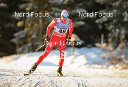 06.12.2014, Lillehammer, Norway (NOR): Francesco De Fabiani (ITA), Fischer, Swix, Rottefella - FIS world cup cross-country, 10km men, Lillehammer (NOR). www.nordicfocus.com. © Laiho/NordicFocus. Every downloaded picture is fee-liable.