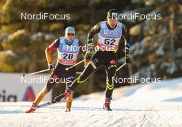 06.12.2014, Lillehammer, Norway (NOR): Robin Duvillard (FRA), Rossignol, One Way - FIS world cup cross-country, 10km men, Lillehammer (NOR). www.nordicfocus.com. © Laiho/NordicFocus. Every downloaded picture is fee-liable.