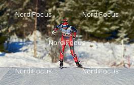 06.12.2014, Lillehammer, Norway (NOR): Heidi Weng (NOR) - FIS world cup cross-country, 5km women, Lillehammer (NOR). www.nordicfocus.com. © Felgenhauer/NordicFocus. Every downloaded picture is fee-liable.
