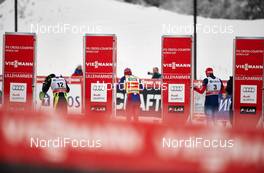 05.12.2014, Lillehammer, Norway (NOR): Renaud Jay (FRA), Eirik Brandsdal (NOR), Alexey Petukhov (RUS),  waiting for the start - FIS world cup cross-country, individual sprint, Lillehammer (NOR). www.nordicfocus.com. © Felgenhauer/NordicFocus. Every downloaded picture is fee-liable.