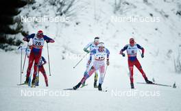 05.12.2014, Lillehammer, Norway (NOR): Emil Iversen (NOR), Andrew Musgrave (GBR), Paal Golberg (NOR), (l-r)  - FIS world cup cross-country, individual sprint, Lillehammer (NOR). www.nordicfocus.com. © Felgenhauer/NordicFocus. Every downloaded picture is fee-liable.