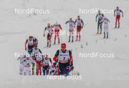 07.12.2014, Lillehammer, Norway (NOR): Evgeniy Belov (RUS), Fischer, Swix, Alpina, Rottefella, Adidas - FIS world cup cross-country, pursuit men, Lillehammer (NOR). www.nordicfocus.com. © Laiho/NordicFocus. Every downloaded picture is fee-liable.