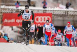 07.12.2014, Lillehammer, Norway (NOR): Toni Livers (SUI), Rossignol, Swix, Rottefella, Odlo - FIS world cup cross-country, pursuit men, Lillehammer (NOR). www.nordicfocus.com. © Laiho/NordicFocus. Every downloaded picture is fee-liable.