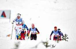 07.12.2014, Lillehammer, Norway (NOR): Charlotte Kalla (SWE), Ingvild Flugstad Oestberg (NOR), Denise Herrmann (GER), Ragnhild Haga (NOR), (l-r)  - FIS world cup cross-country, pursuit women, Lillehammer (NOR). www.nordicfocus.com. © Felgenhauer/NordicFocus. Every downloaded picture is fee-liable.