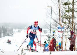 07.12.2014, Lillehammer, Norway (NOR): Yulia Tchekaleva (RUS), Ida Ingemarsdotter (SWE), (l-r)  - FIS world cup cross-country, pursuit women, Lillehammer (NOR). www.nordicfocus.com. © Felgenhauer/NordicFocus. Every downloaded picture is fee-liable.