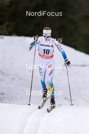 13.12.2014, Davos, Switzerland (SUI): Sofia Bleckur (SWE) - FIS world cup cross-country, 10km women, Davos (SUI). www.nordicfocus.com. © Rauschendorfer/NordicFocus. Every downloaded picture is fee-liable.