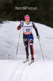 13.12.2014, Davos, Switzerland (SUI): Jessica Diggins (USA) - FIS world cup cross-country, 10km women, Davos (SUI). www.nordicfocus.com. © Rauschendorfer/NordicFocus. Every downloaded picture is fee-liable.