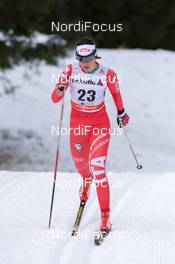 13.12.2014, Davos, Switzerland (SUI): Giula Stuerz (ITA)  - FIS world cup cross-country, 10km women, Davos (SUI). www.nordicfocus.com. © Rauschendorfer/NordicFocus. Every downloaded picture is fee-liable.