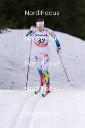 13.12.2014, Davos, Switzerland (SUI): Emma Wiken (SWE) - FIS world cup cross-country, 10km women, Davos (SUI). www.nordicfocus.com. © Rauschendorfer/NordicFocus. Every downloaded picture is fee-liable.