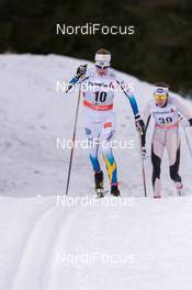 13.12.2014, Davos, Switzerland (SUI): Sofia Bleckur (SWE)  - FIS world cup cross-country, 10km women, Davos (SUI). www.nordicfocus.com. © Rauschendorfer/NordicFocus. Every downloaded picture is fee-liable.