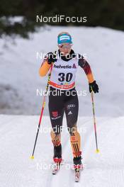 13.12.2014, Davos, Switzerland (SUI): Claudia Nystad (GER) - FIS world cup cross-country, 10km women, Davos (SUI). www.nordicfocus.com. © Rauschendorfer/NordicFocus. Every downloaded picture is fee-liable.