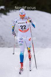 13.12.2014, Davos, Switzerland (SUI): Sara Lindborg (SWE) - FIS world cup cross-country, 10km women, Davos (SUI). www.nordicfocus.com. © Rauschendorfer/NordicFocus. Every downloaded picture is fee-liable.