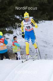 13.12.2014, Davos, Switzerland (SUI):  Kertyna Serdyuk (UKR) - FIS world cup cross-country, 10km women, Davos (SUI). www.nordicfocus.com. © Rauschendorfer/NordicFocus. Every downloaded picture is fee-liable.